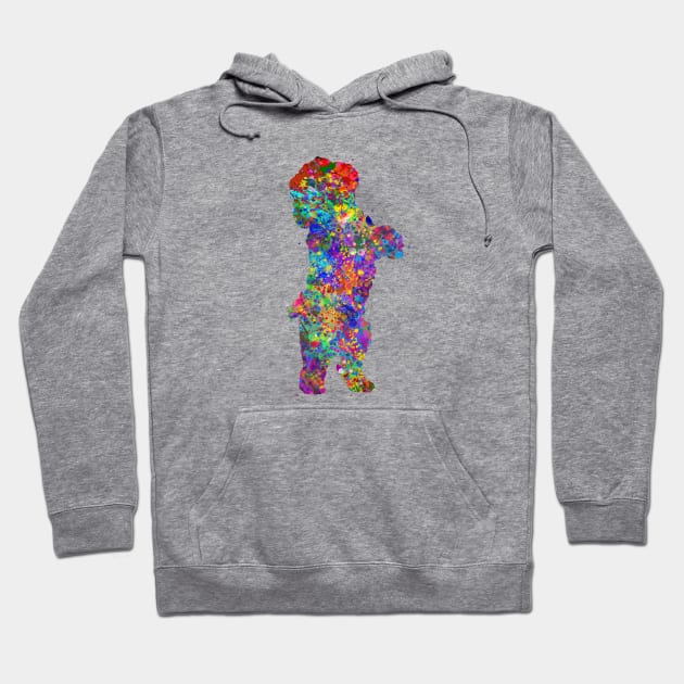 Bichon frise breed dog Hoodie by Yahya Art